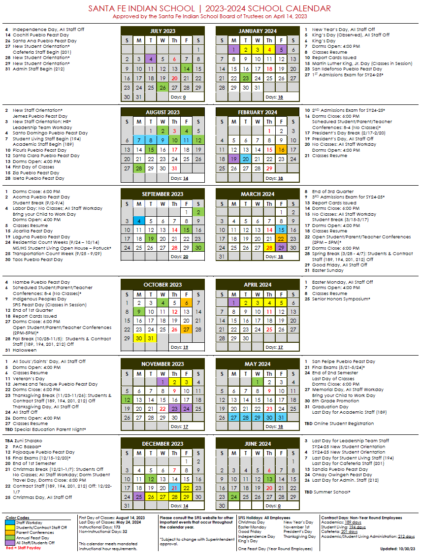 SY23-24 Calendar Updated 10.30.23